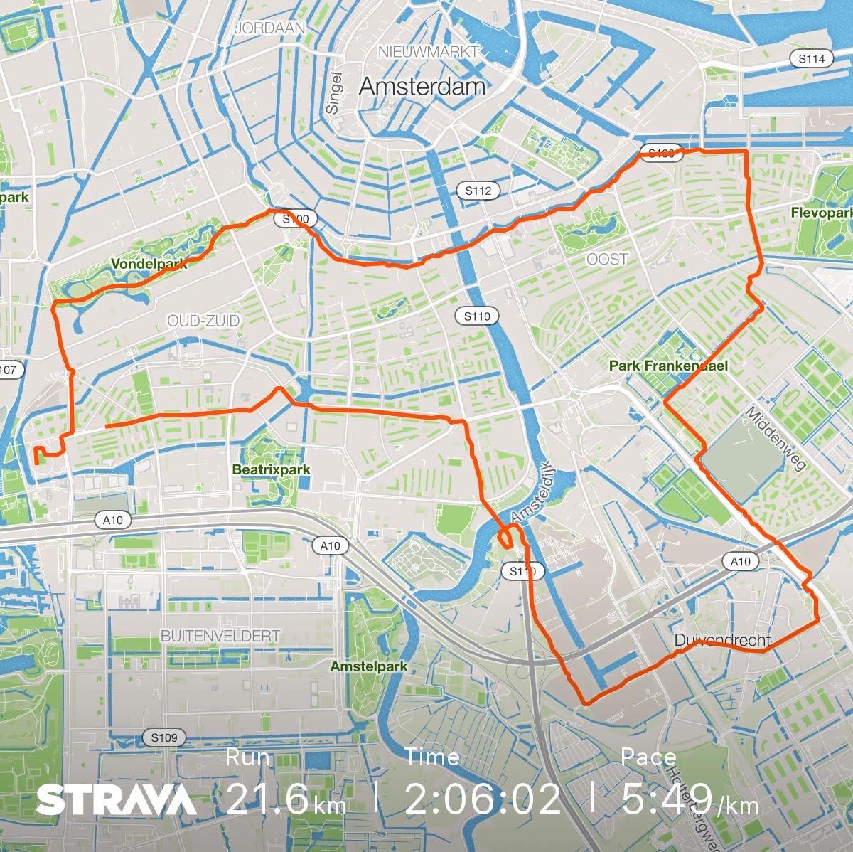 Amsterdam half-marathon 2019